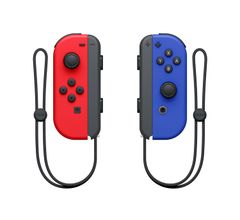 Nintendo Joy-Con Neon Red/Blue + Super Mario Party Bundle