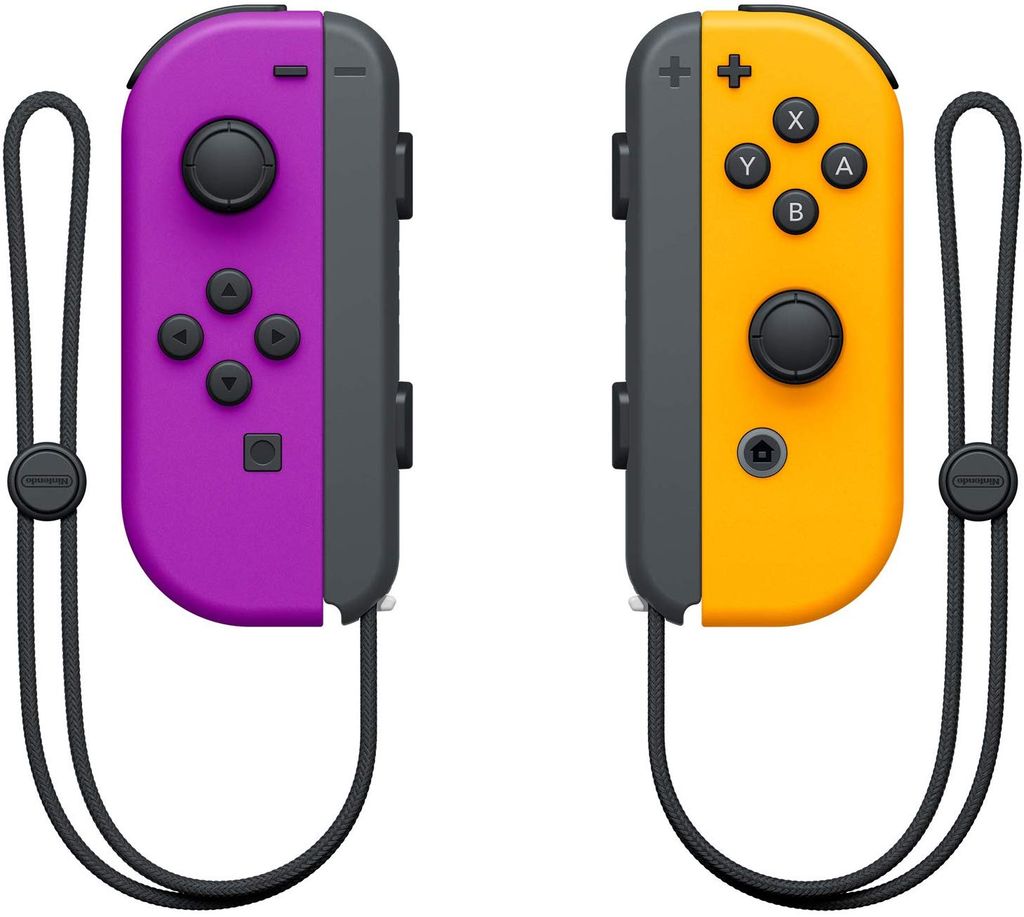 Nintendo Neon Purple/ Neon Orange Joy-Con (L-R)