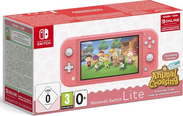 Máy Nintendo Switch Lite Animal Crossing: New Horizons Isabelle Aloha Edition