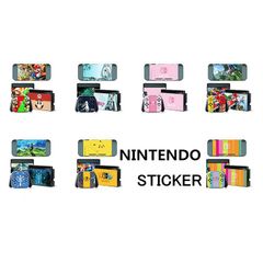 Full Bộ Sticker Dán Chống Trầy Nintendo Switch