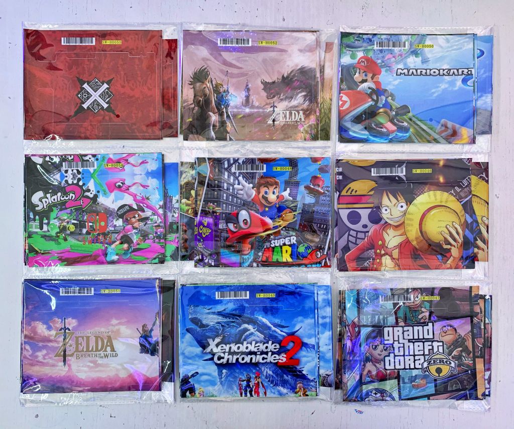 Full Bộ Sticker Dán Chống Trầy Nintendo Switch