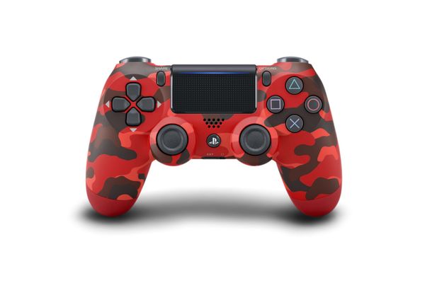 DualShock 4 Wireless Controller Red  Camouflage- CTY