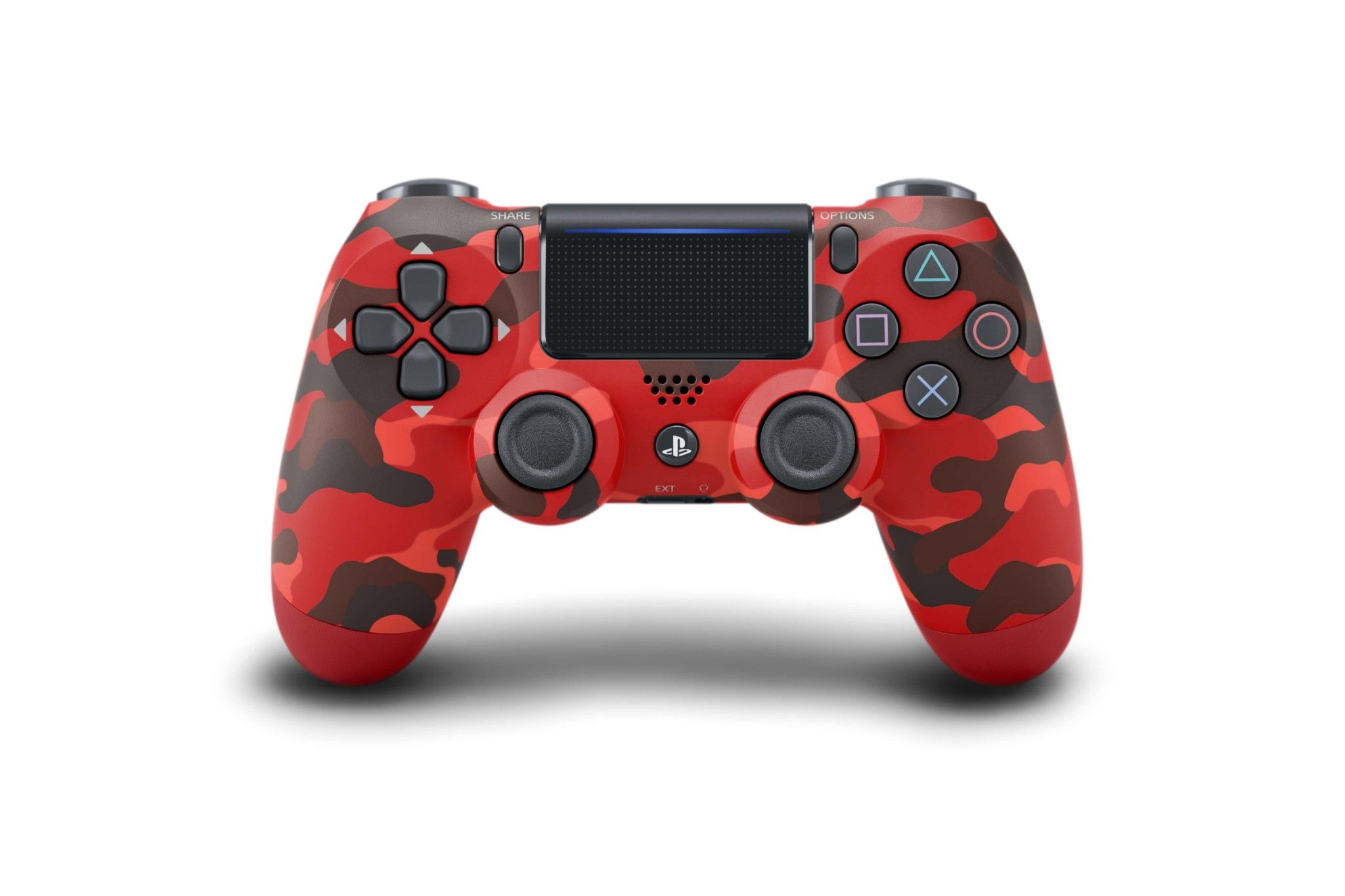 DualShock 4 Wireless Controller Red Camouflage