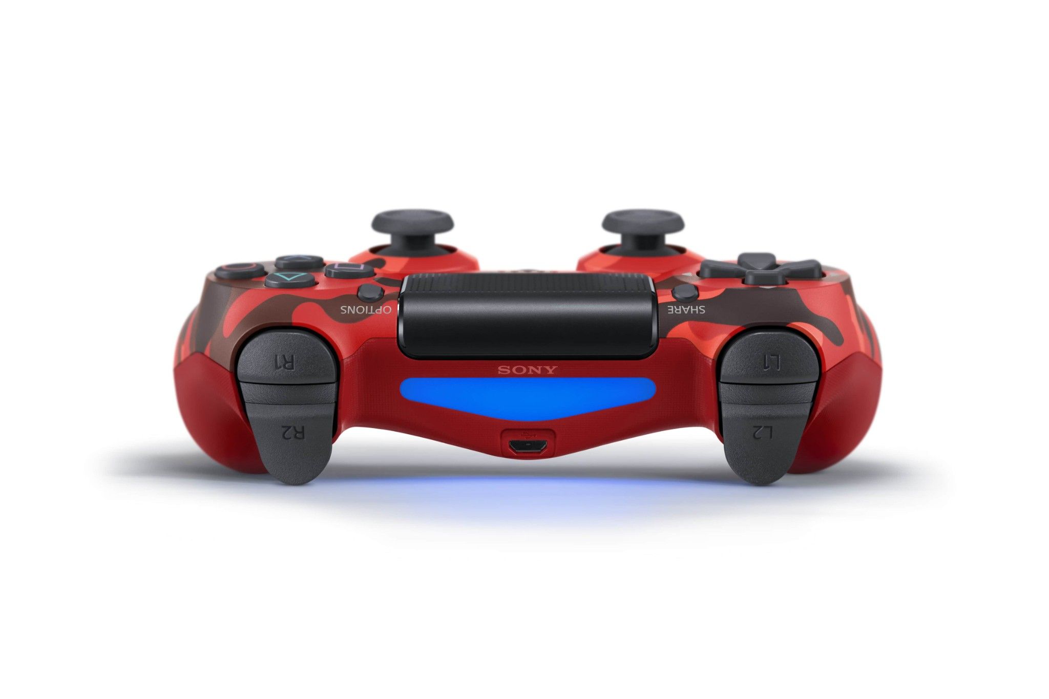 DualShock 4 Wireless Controller Red Camouflage