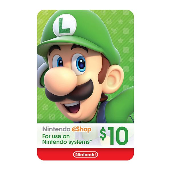Nintendo eShop $10 Digital Code