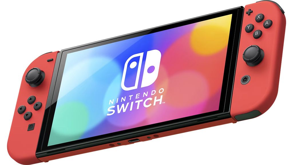 Máy Nintendo Switch Oled Model Mario Red Edition