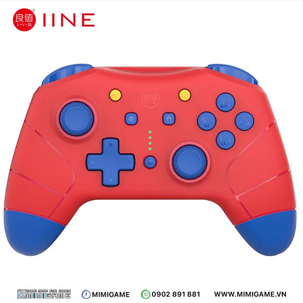 Tay cầm không dây IINE Mario Red cho Nintendo Switch L715