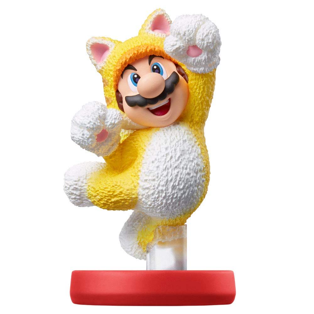 Amiibo Super Mario Cat Mario & Cat Peach