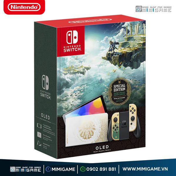 Máy Nintendo Switch Oled Legend of Zelda: Tears of the Kingdom Edition
