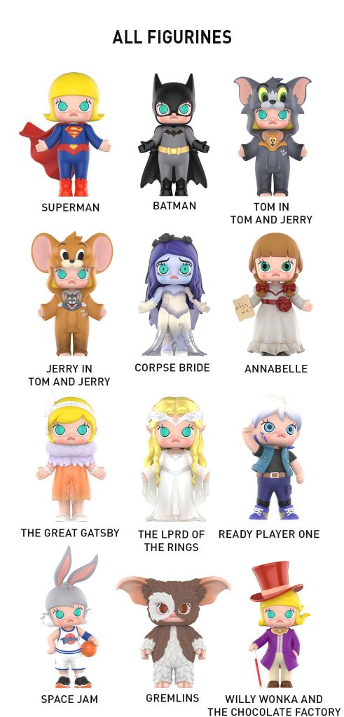 Pop Mart Molly x Warner Bros 100th Anniversary Blind Box Series