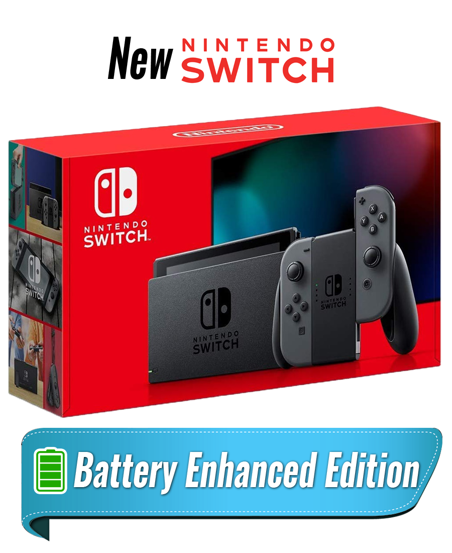 New Nintendo Switch Grey Joy‑Con (Xám)