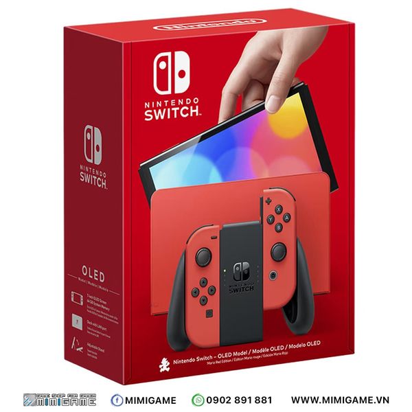 Máy Nintendo Switch Oled Model Mario Red Edition