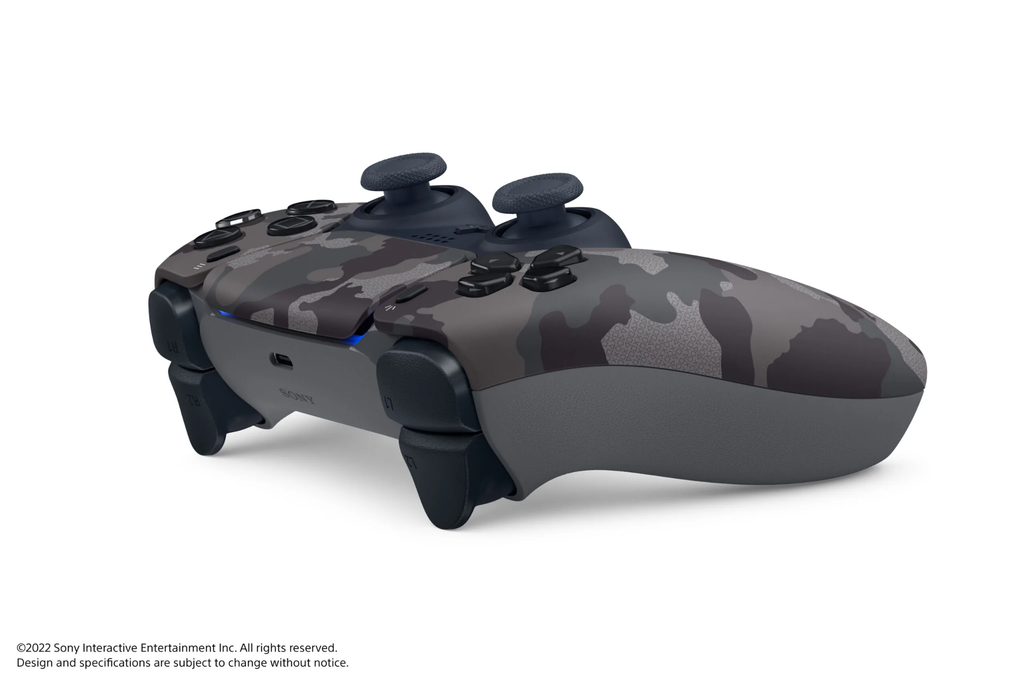 PlayStation DualSense Wireless Controller Gray Camouflage