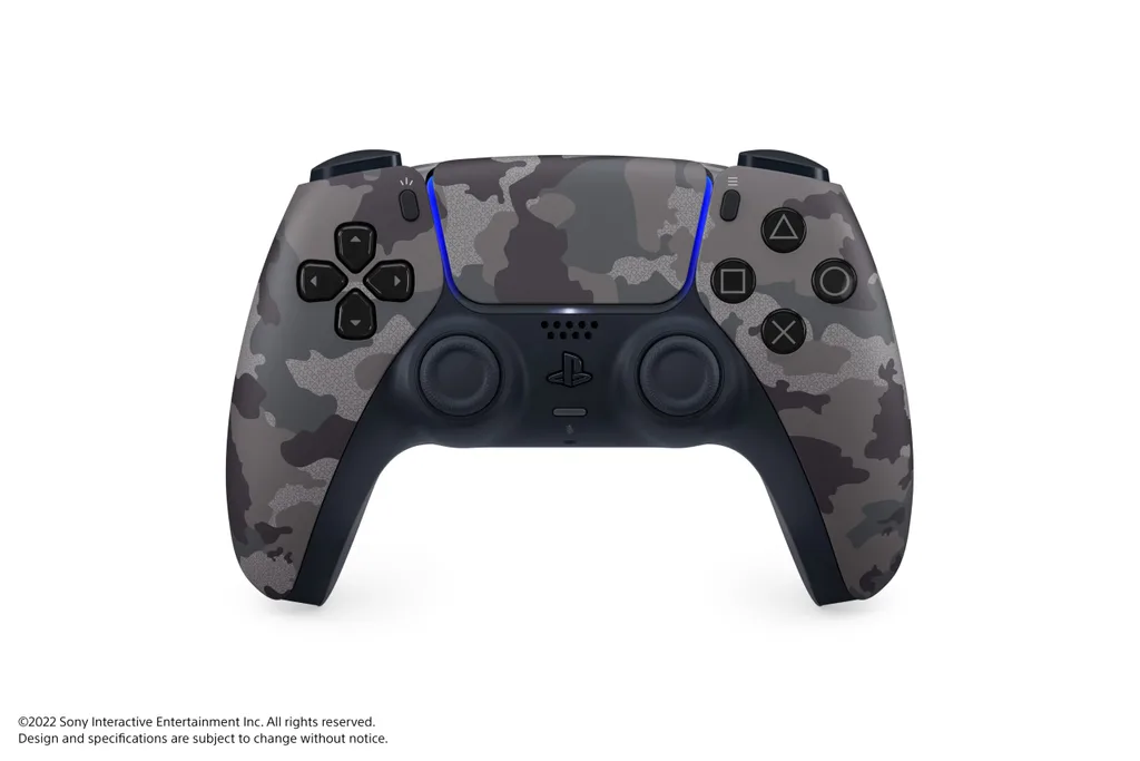 PlayStation DualSense Wireless Controller Gray Camouflage