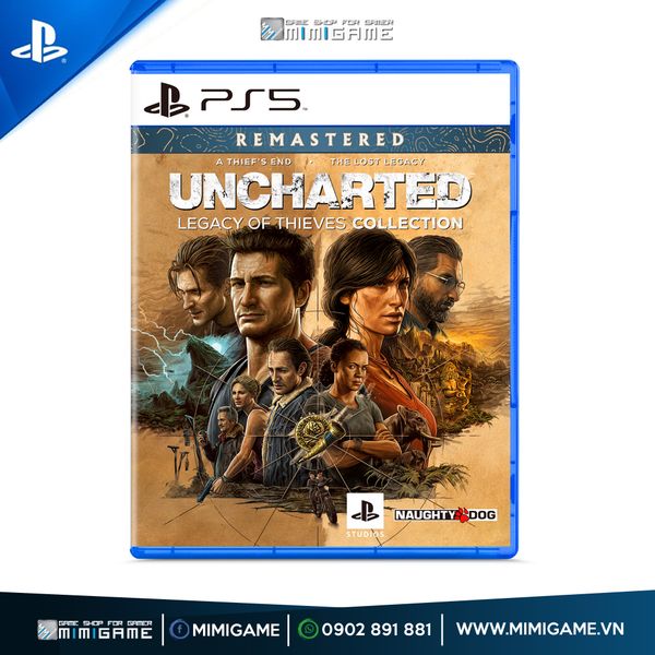 Đĩa Game PS5 Uncharted: Legacy of Thieves Collection