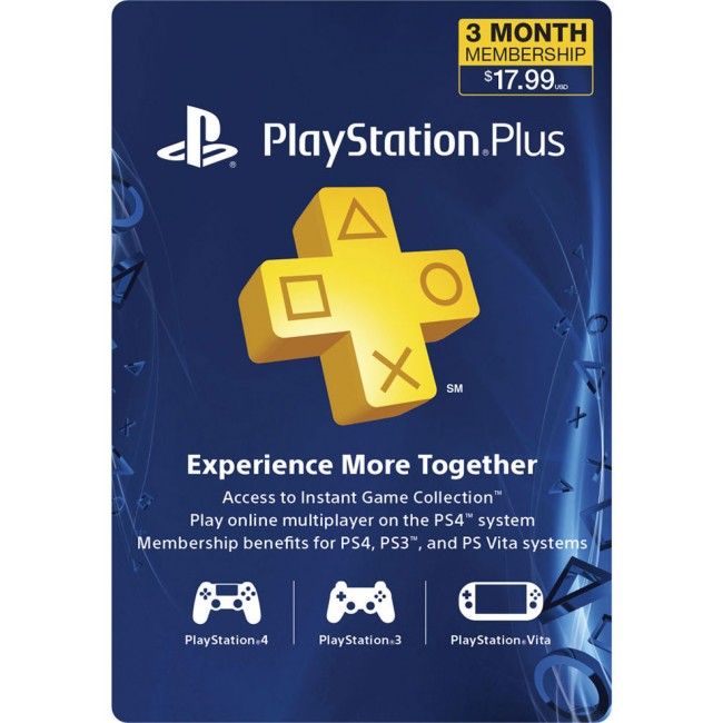 Code PS Plus 03 Tháng US