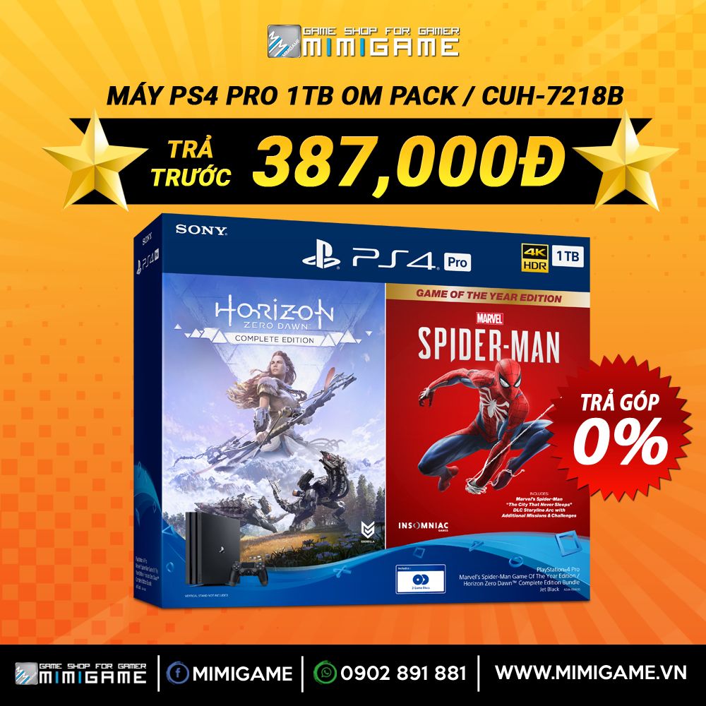PlayStation 4 Pro 1TB OM PACK 2/ CUH-7218B