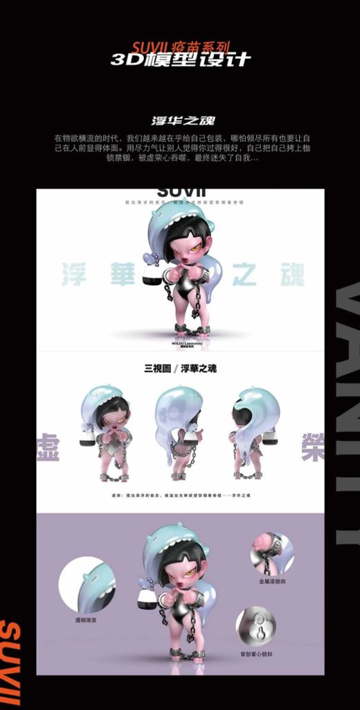 KOITAKE SUVII Vaccine Series Doll Blind box