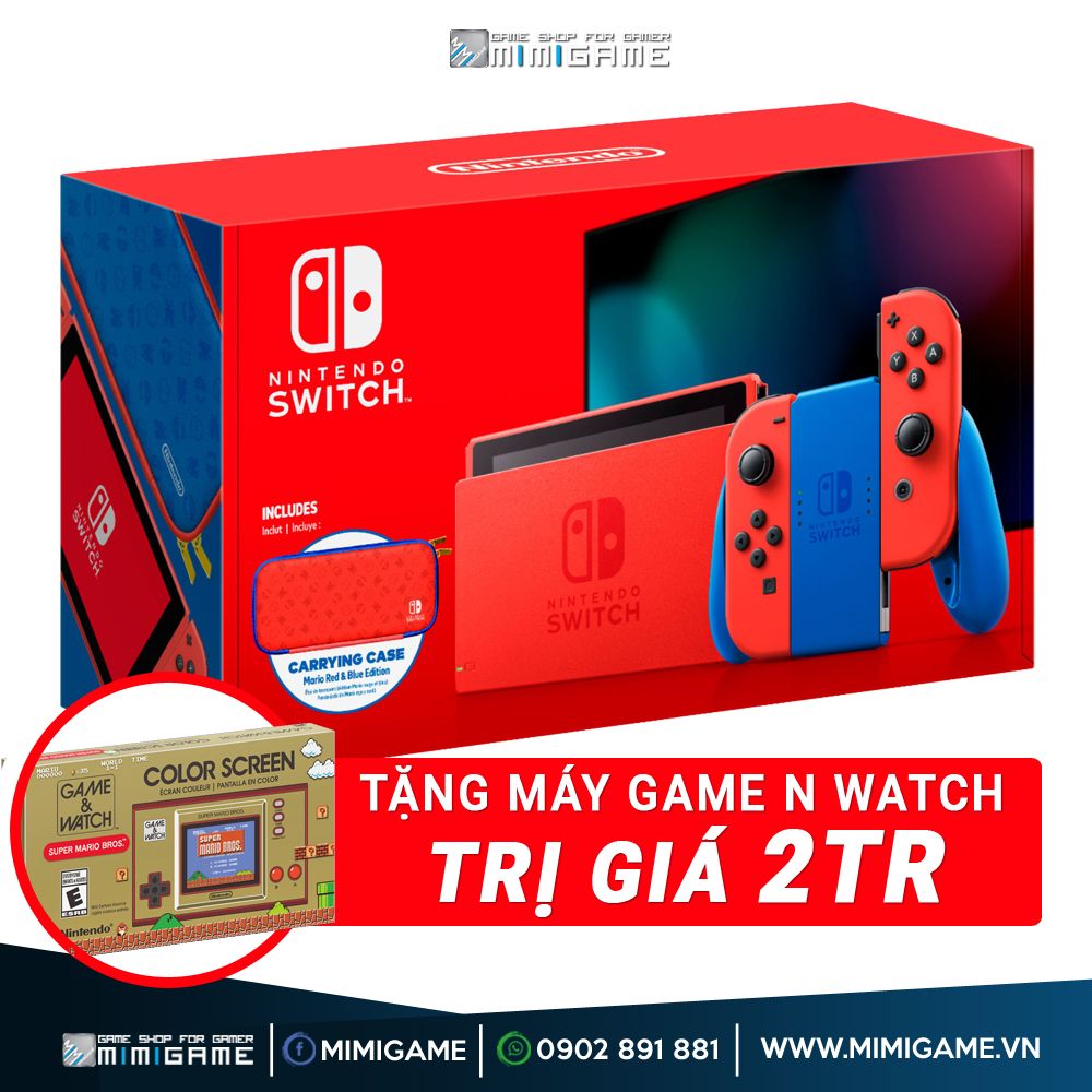 Máy Nintendo Switch Super Mario Edition Combo Trọn Gói