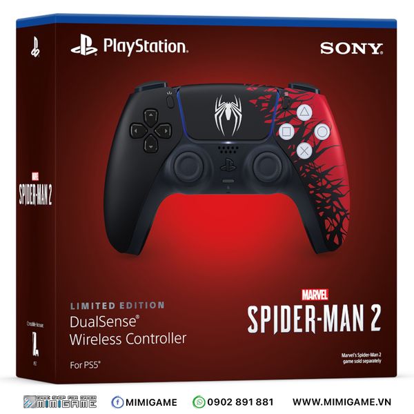 Playstation Dualsense Wireless Controller Spider-Man 2 Limited Edition