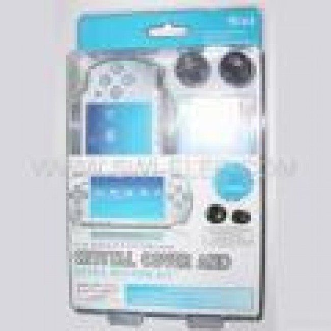 PSP2000 5in1 Crystal Cover And Extra Button Kit