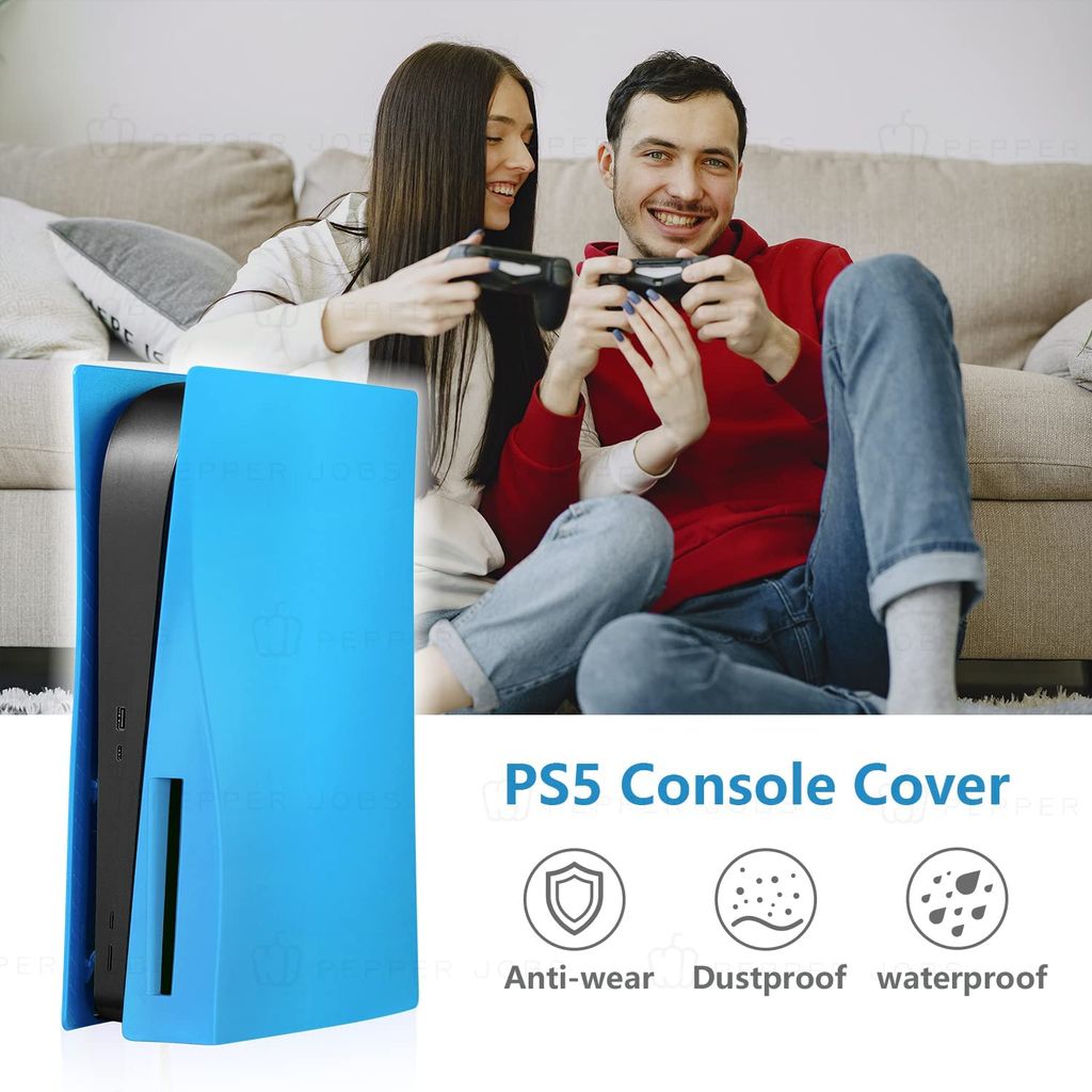 Bộ vỏ ốp máy Playstation 5 màu Light Blue