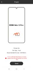 Dán PPF Full Màn Hình Xiaomi Redmi Note 13 / 13 Pro Plus