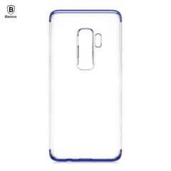 ỐP LƯNG SAMSUNG S9 PLUS TRONG CỨNG VIỀN MÀU BASEUS