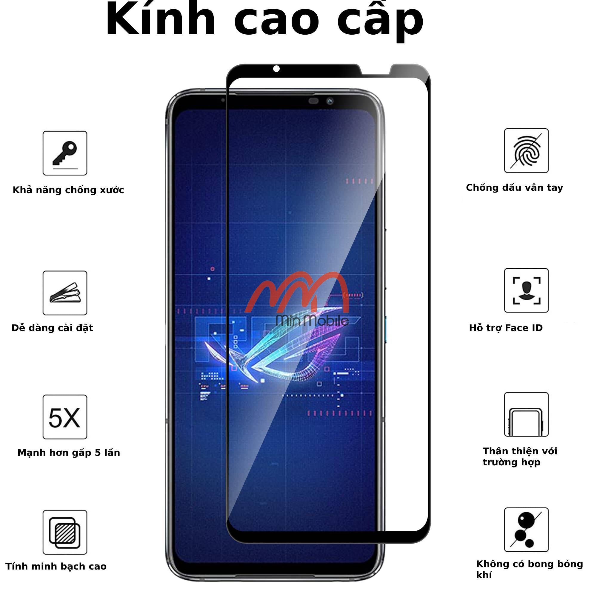 Kính Cường Lực 3D Asus Rog Phone 6D / 6 Ultimate