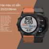 Dây Da Hybrid cho Garmin Fenix 7 là loại dây thay thế đồng hồ thông minh được làm từ chất liệu da mặt trên và đặc biệt mặt sau lớp thứ 2 của dây là lớp cao su mềm