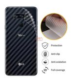 Dán lưng máy vân carbon LG V40 ThinQ