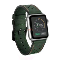 Dây da bấm lỗ Apple Watch seri 1 2 3 4 5