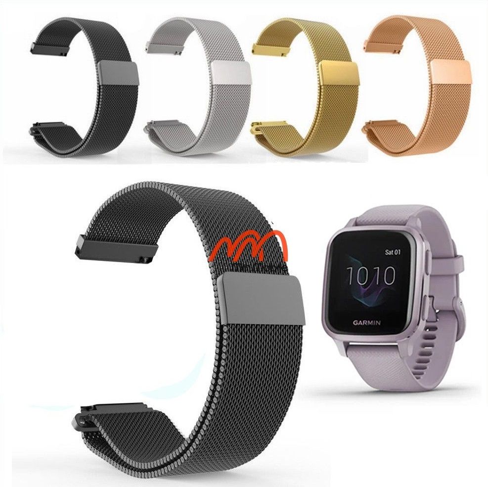 Dây Đeo Kim Loại Milan Garmin Venu SQ KL05