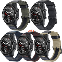 Dây dù bọc da Ticwatch Pro