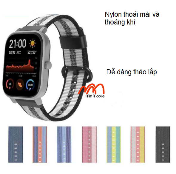 Dây Dù Cao Cấp Amazfit GTS 2 hiệu Sikai