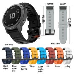 Dây silicon thể thao Garmin Fenix  5 / 6