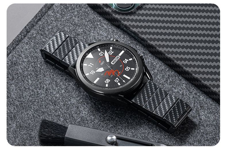 Dây Đeo Carbon siêu bền Samsung Galaxy Watch 4 CB01 tại minmobile