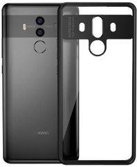 Ốp lưng Huawei Mate 10 trong suốt viền màu Ipaky