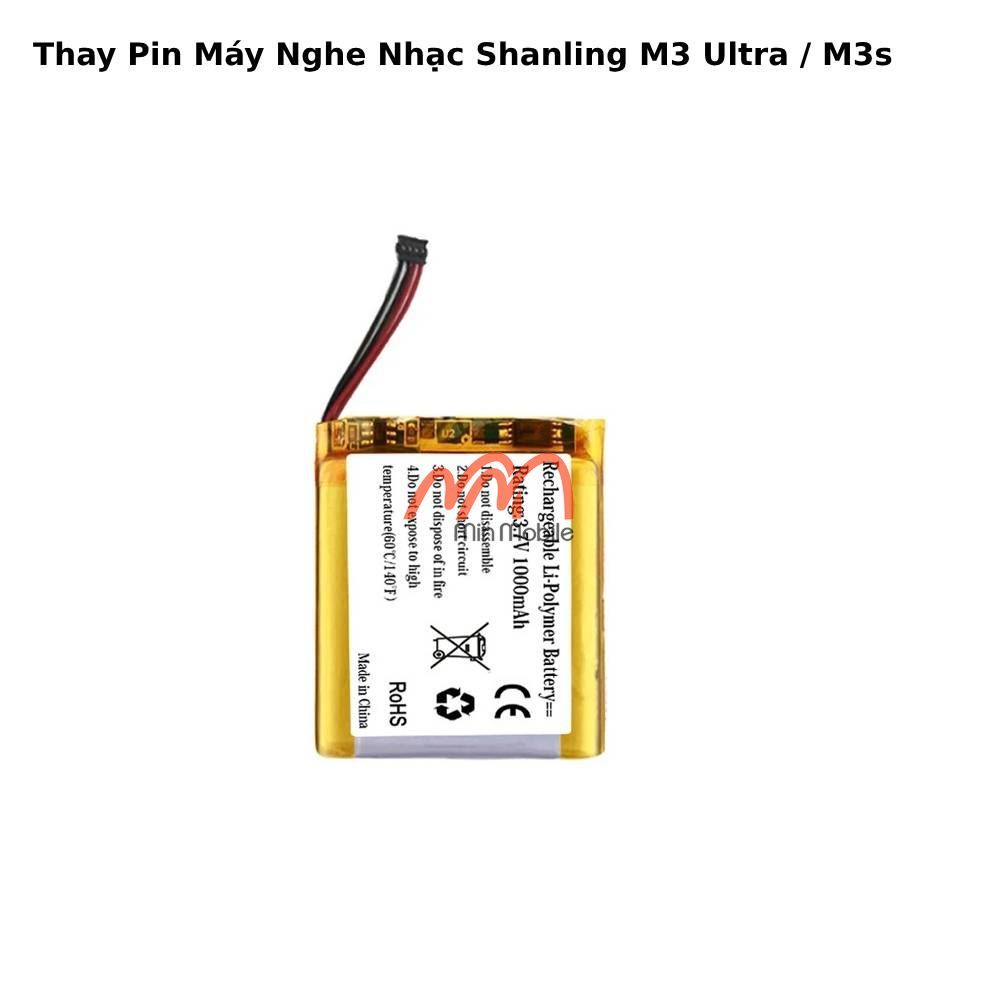 Thay Pin Máy Nghe Nhạc Shanling M3 Ultra / M3s
