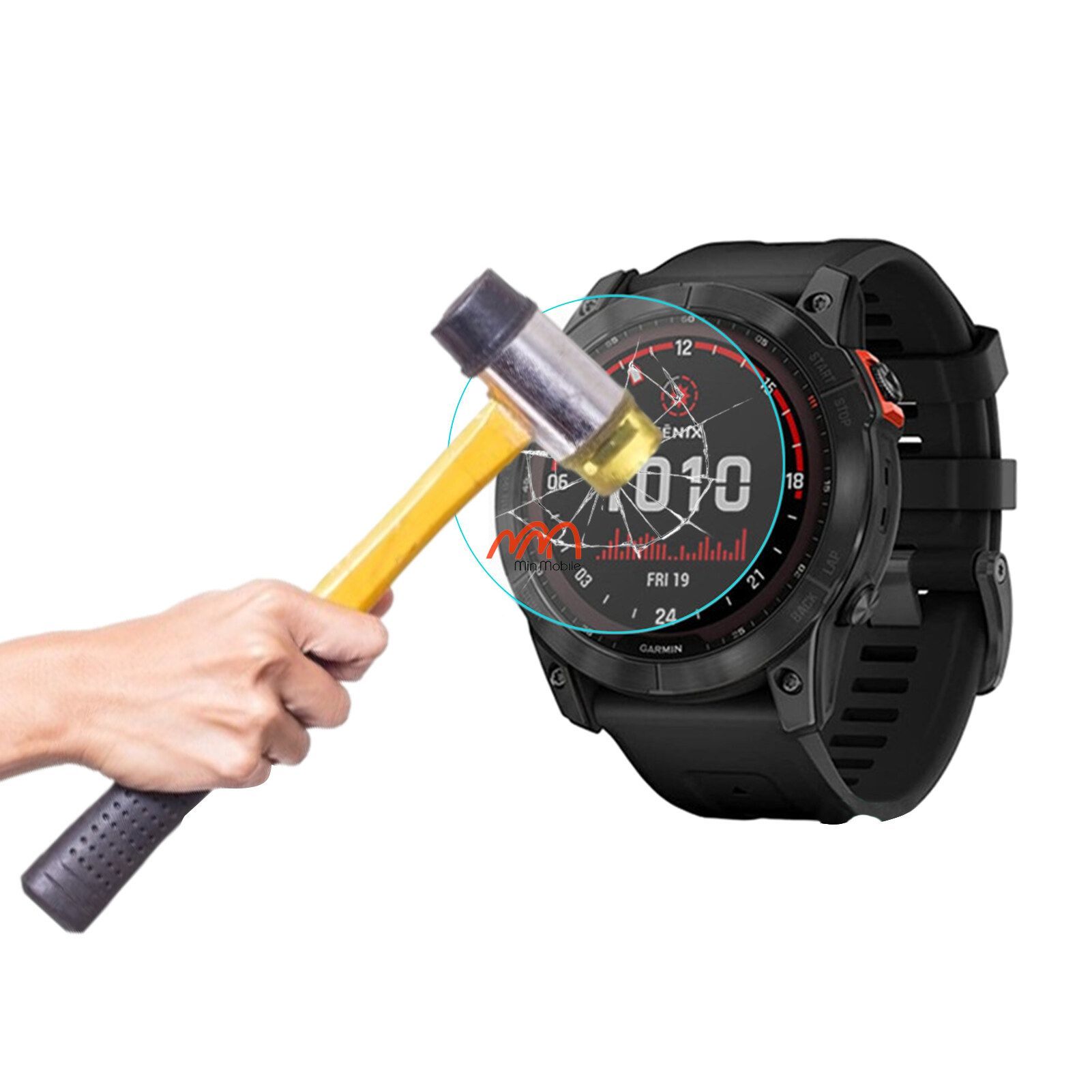 Kính Cường Lực 9H+ Garmin Fenix 7