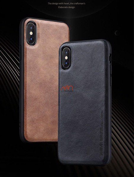 Ốp lưng da mềm iPhone Xs Max hiệu X Level