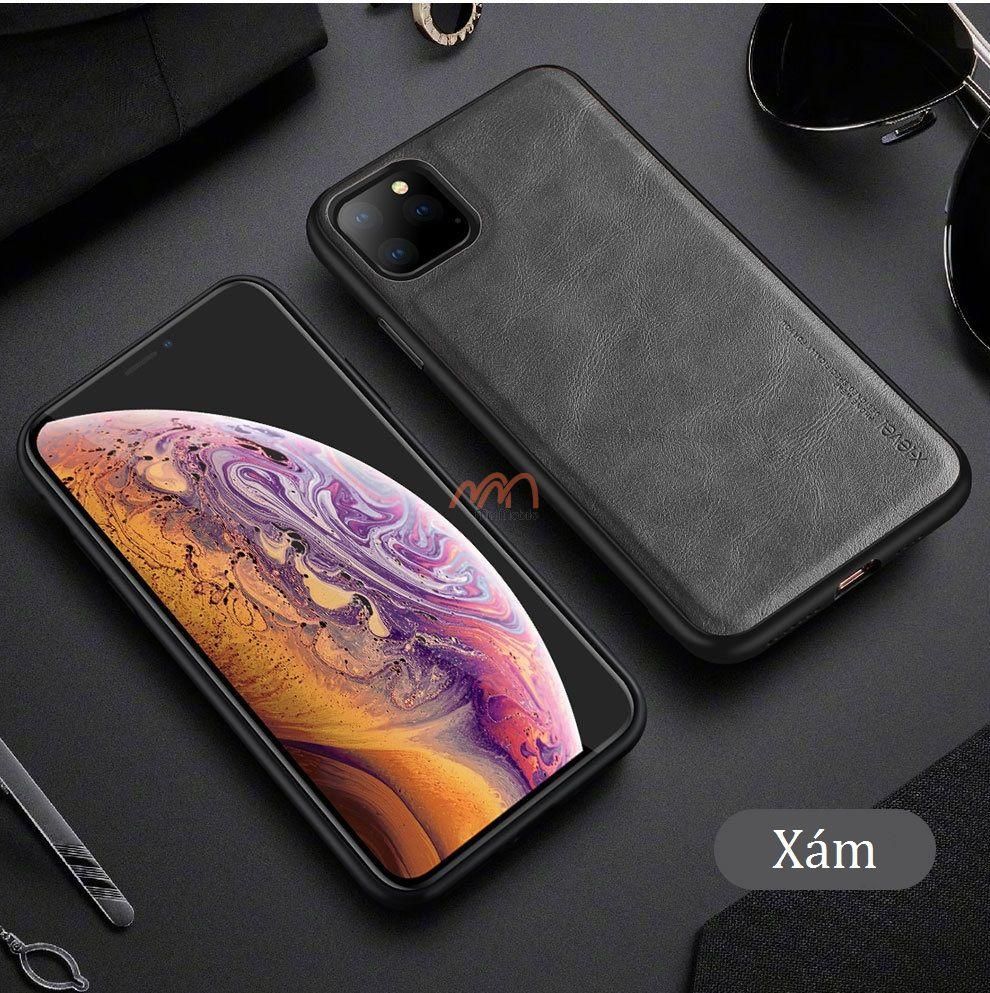 Ốp lưng da mềm iPhone 11 Pro 11 Pro Max 11 hiệu X Level