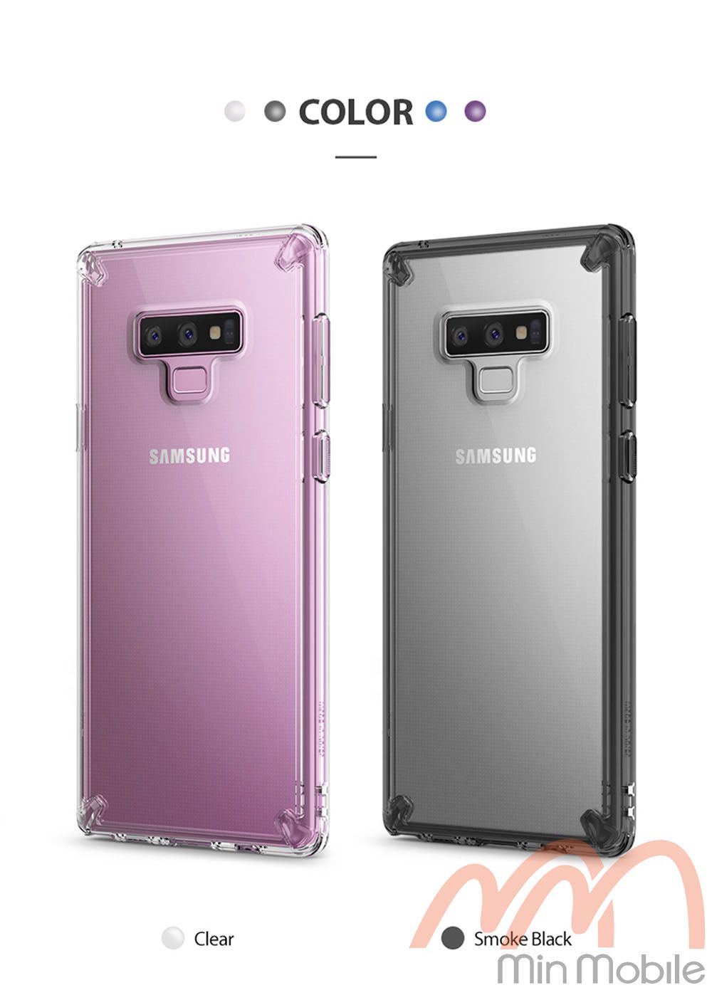 Ốp lưng chống sốc Samsung Note 9 Ringke Fusion