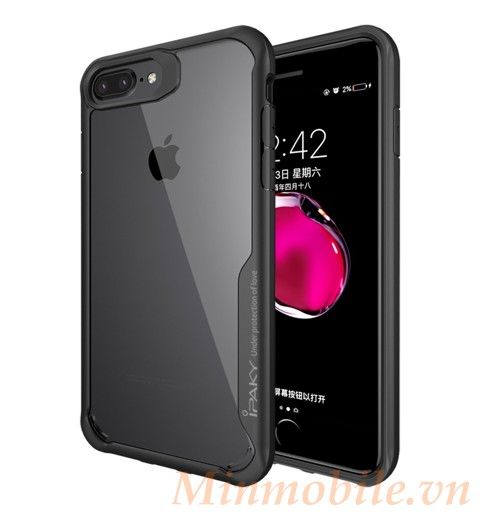 Ốp lưng iPhone 8 Plus Ipaky chống sốc viền màu