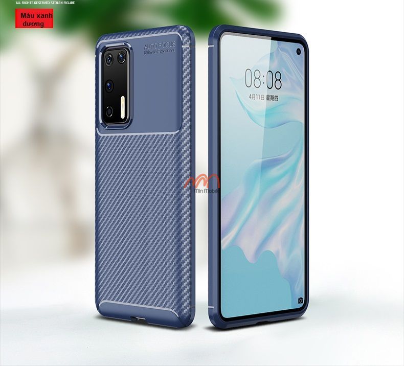 Ốp lưng vân carbon Huawei P40 Pro