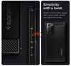 Chiếc ốp lưng Spigen Rugged Armor Samsung Note 20 Ultra 5G đến từ hãng sản xuất ốp lưng nổi tiếng Spigen.