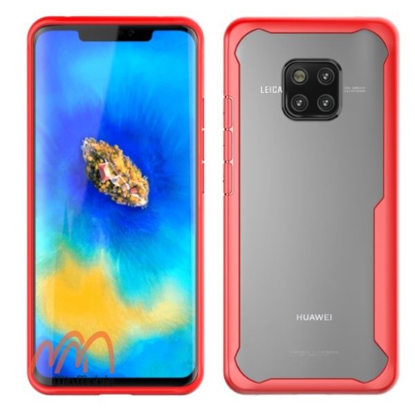 Ốp lưng Huawei Mate 20 Pro chống sốc viền màu iPaky