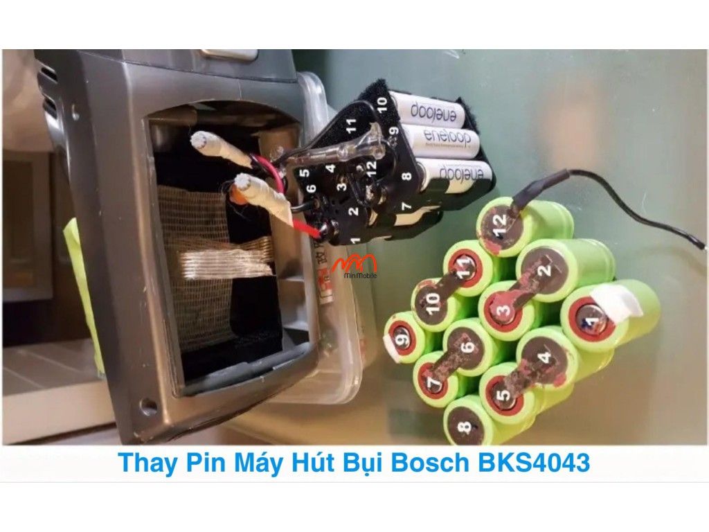 Thay Pin Máy Hút Bụi Bosch BKS4043