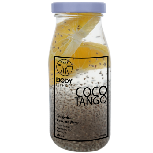  19 - COCO TANGO  (dừa tươi, hạt chia, quýt) 