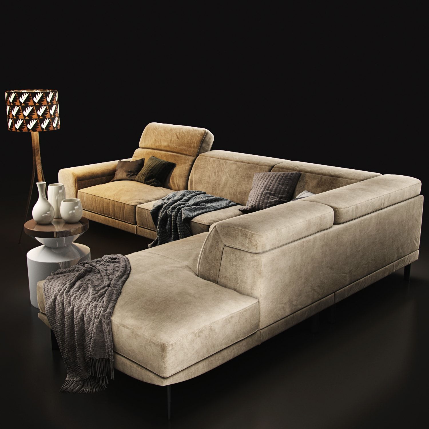  Natuzzi Sofa 